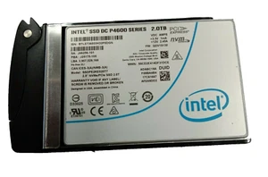 2 X Intel SSD DC P4600 Series  2.0TB 2.5'' NVMe/PCIe SSD SSDPE2KE02T7 with Caddy - Picture 1 of 3