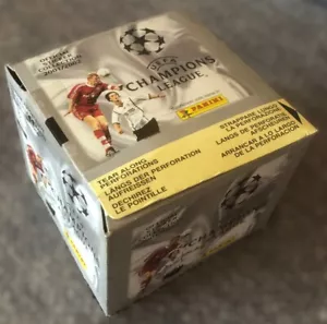 Caja de 50 sobres sin abrir -Champions, 2001/2002 (Panini) - EN PERFECTO ESTADO - Imagen 1 de 5