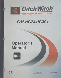 Interruttore Fosso C16X, C24X, C30X Manuale Operatore, Numero 1.0, Prt# 053-2869 - Foto 1 di 4
