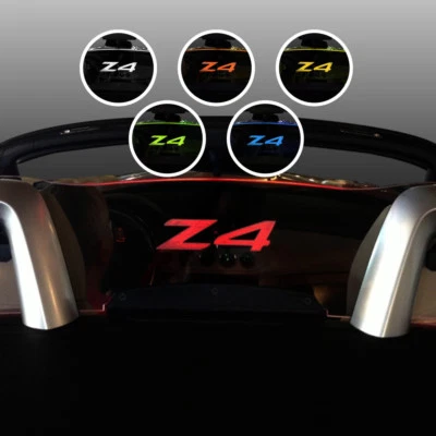 Parabrisas marca WindRestrictor grabado e iluminado personalizado BMW Z4 E89 Foto 1 de 4