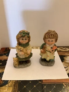Vintage Konvolut zwei Mädchen Figuren - Bild 1 von 8