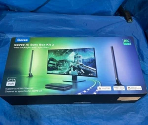 Govee HDMI 2.1 AI Sync Box Kit 2, Includes Light Bars, and Monitor... - Picture 1 of 4