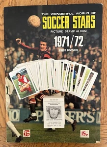 FKS 1971/72 The Wonderful World of Soccer Stars Briefmarken (1-250) - UNBENUTZT - Bild 1 von 251