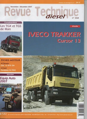 Revue Technique Diesel IVECO Trakker Cursor 13 - 6 cylindres F3BE3681 RTD camion - Photo 1/3