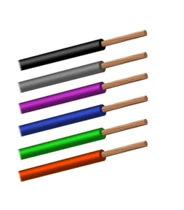 Cable Unipolar FLRY-B ISO 6722 Clase B Sec. 0,35 mmq negro - Imagen 1 de 1