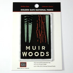 Official Muir Woods National Monument Souvenir Patch California Park Redwoods - Picture 1 of 2