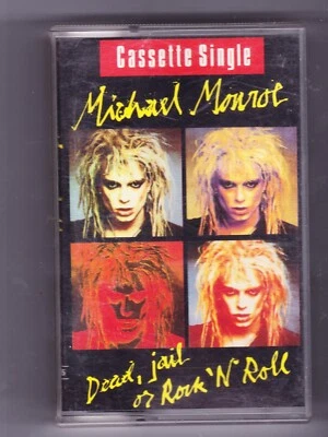 Michael Monroe Dead Jail Or Rock N Roll UK Cassette Single - Image 1 of 2