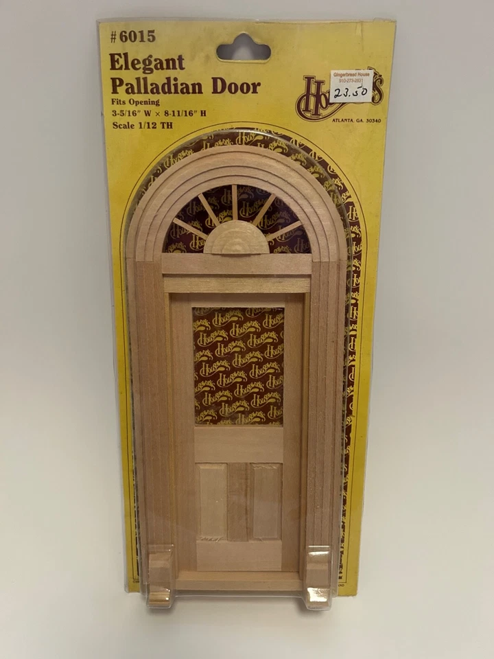 Houseworks LTD Miniatures #6015 Elegant Palladian Door 1/12 Scale - Image 1 of 1