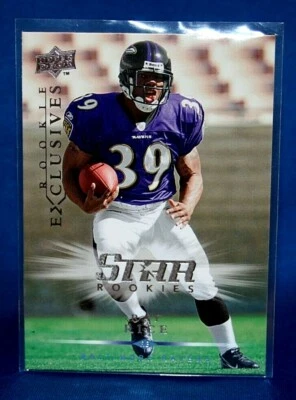 2008 Upper Deck Ray Rice ROOKIE Baltimore Ravens #RE42 - Image 1 of 2