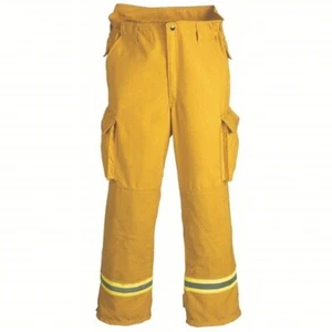 Fire-Dex Turnout Pants, Yellow, M, Inseam 29 In. FS2P051M - Picture 1 of 1