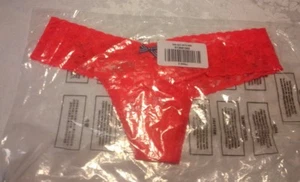 Gilly Hicks Sydney Abercrombie NEW Luxury Lace Sporty Waistband Thong - Picture 1 of 2