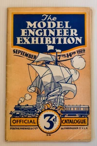 OFFICIAL CATALOGUE  ELEVENTH THE MODEL ENGINEER EXHIBITION SEPT 7TH TO 14TH 1929 - Picture 1 of 7