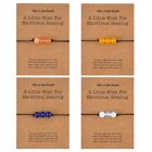 Adjustable String Bracelets Crystal Bead Charm for Wish Card Female Fashion Jewe