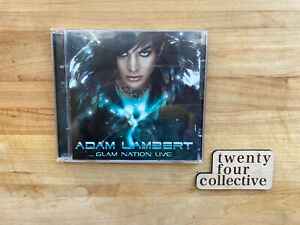 Glam Nation Live by Adam Lambert (American Idol) EU CD + DVD 2011 2 Discs (RCA)