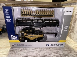 1/64 Scale New Holland CR11 Combine W/ Tracks! 2025 Farm Show GOLD Chase - Picture 1 of 11