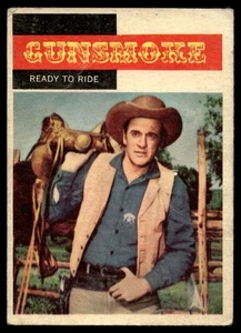 1958 Topps T.V. Westerns Ready to Ride Gunsmoke #7 C18 - Picture 1 of 2