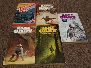 ZANE GREY  5 books AMERICAN WEST’S GREATEST STORYTELLER - Imagen 1 de 7