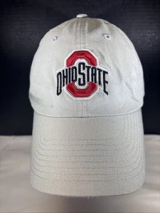 Ohio State Buckeyes Hat Cap Strap Back Men's NCAA College Fan Favorite Beige - Picture 1 of 9