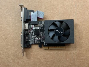 PNY NVIDIA GeForce GT 710 2GB DDR3 PCIe Graphics Card GPU - Picture 1 of 4