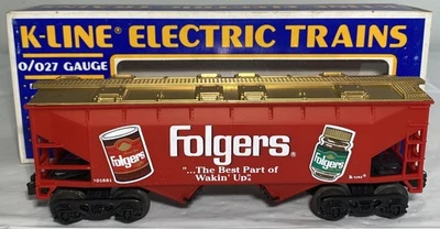 K-Line K-101681 Folgers Box Car O Gauge - Image 1 of 4