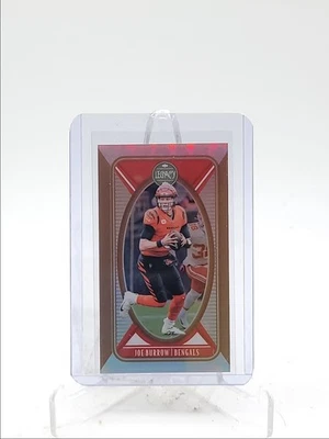 JOE BURROW 2022 LEGACY MINI FOOTBALL BRONZE BENGALS /75 Q5902 - Image 1 of 2