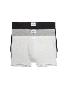 NwT Calvin Klein Men's (LARGE) MENS PURE TRUNKS NB3262-900 (3 PACK) - Picture 1 of 4