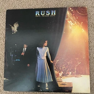 Rush Exit...Stage Left Double Vinyl LP Album Progressive Rock 1990 press - Picture 1 of 4