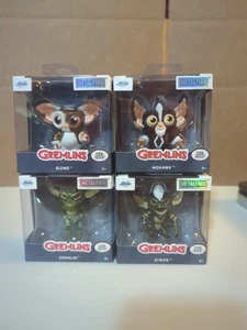 Jada Metalfigs Gremlins: GIZMO, MOHAWK, GREMLIN & STRIPE ¡Figuras fundidas a presión de 1,5"! - Imagen 1 de 9