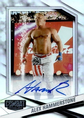 2025 Panini Combat Anthology Alex Hammerstone Auto #86 - Image 1 of 2
