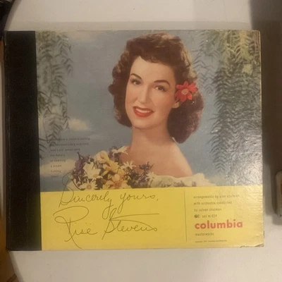 Rise Stevens, 78 rpm Album(4), V+, Sincerely Yours, Columbia M-654 - Image 1 of 4