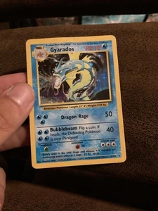 Pokémon TCG Gyarados Base Set 6/102 Holo Unlimited Holo Rare Torn Beat Hp - Picture 1 of 8
