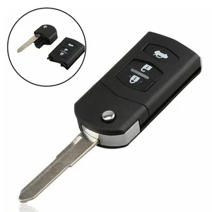2005-2012 For Mazda 3 Car Key Shell 2005-2012 For Mazda 6 3 Button High Quality - Picture 1 of 11