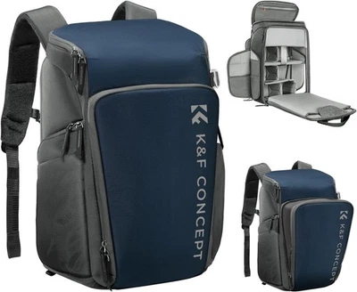 K&F Concept 25L Large Capacity Camera bags Waterproof with Raincover Camera Case - Image 1 of 4