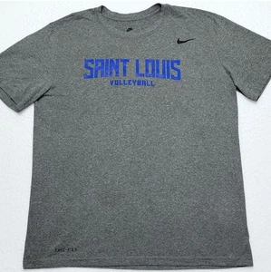 TEAM ISSUED Nike Dri-Fit Saint Louis Billikens volleyball shirt Men's LARGE L - Picture 1 of 6