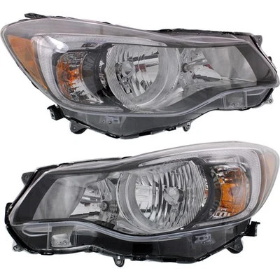 Headlight Set For 2015-2016 Subaru Impreza Left and Right With Bulb 2Pc - Image 1 of 4