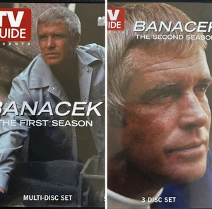 TV Guide Presents Banacek The First + Second Season DVD Lot (2) George Peppard - Imagen 1 de 8