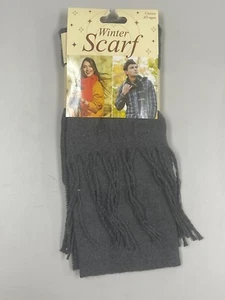 Unisex Winter Super Soft And Luxurious Scarf dark gray - Picture 1 of 1