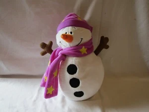 13" THE CUDDLE CREW SNOWMAN PLUSH. - Picture 1 of 5