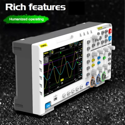7" LCD 2 Channel Signal Generator Digital Storage Oscilloscope - Image 1 of 4