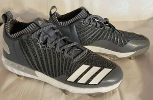 New Adidas Energy Boost Icon 3 Men's Size 11.5 Metal Baseball Cleats B39160 Grey - Bild 1 von 4