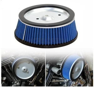 For Harley Dyna 99-17 Electra Glide Big Sucker Stage Air Cleaner HD-0800 Filter - Foto 1 di 12