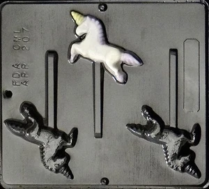 Unicorn Lollipop Chocolate Candy Mold 207 NEW - Picture 1 of 1