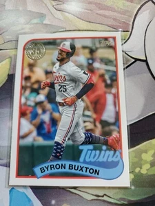 2024 Topps Serie 1 - 1989 Topps Baseball #89B-63 Byron Buxton - Bild 1 von 4