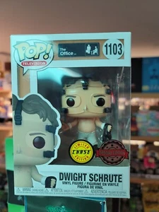 FUNKO POP! The Office Dwight Schrute Shirtless CHASE Special Edition Exclusive - Picture 1 of 6