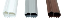 Guarnizione telaio in acciaio/guarnizione porta SNZ 1114, 10x17 mm per scanalatura 10 mm, colore a scelta