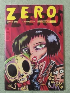 ZERO ZERO 12 FANTAGRAPHICS BOOKS 1996 ALTERNATIVE COMIC DANIEL CLOWES BACKCOVER - Bild 1 von 4