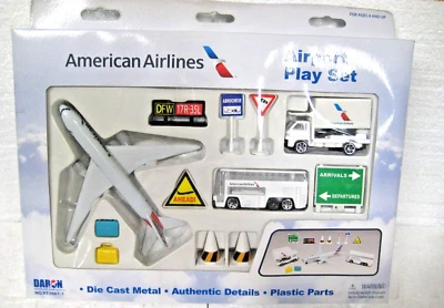 JUEGO DE 12 PIEZAS AMERICAN AIRPLINES DE DARON AIRPORT #RT1661-1 Foto 1 de 2