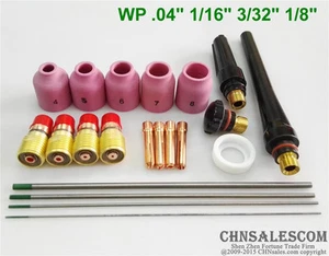 21 pcs TIG Welding Torch Stubby Gas Lens Kit for Tig WP-17/18/26 Series WP - Picture 1 of 6