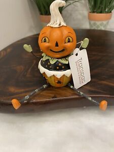 Brand New Johanna Parker Design Halloween Jack 'O Lantern Cupcake Shelf Sitter