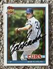 Bob Scanlan Signed 1991 Topps Traded - Cubs